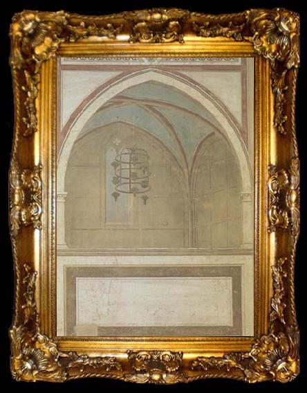 framed  GIOTTO di Bondone Coretto (mk14), ta009-2